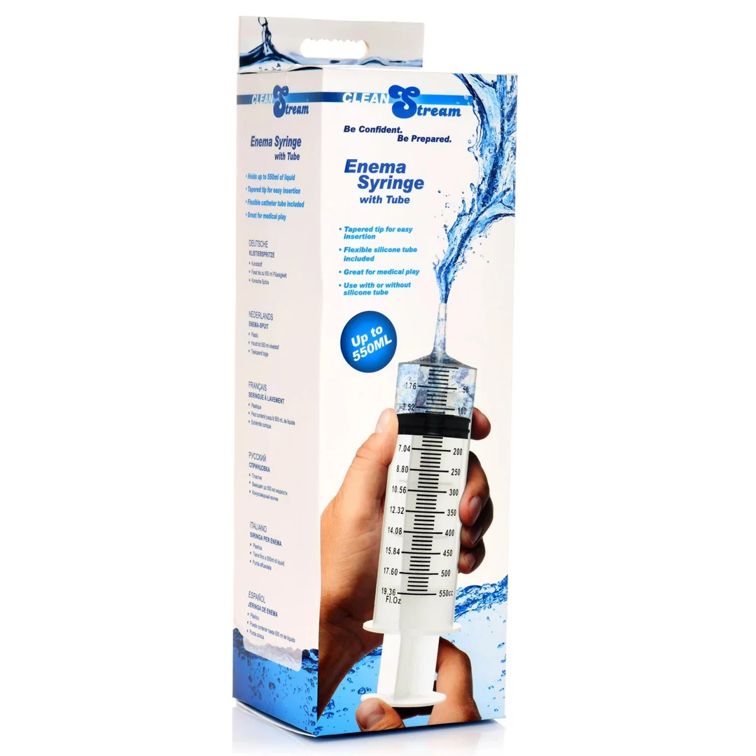 AH135-2 XR Brands spuit met tube 550 ml - Afbeelding 1