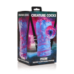 Vagina masturbator met premium siliconen – Paars