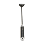 BDSM crop met stevige grip – E-Stim Crop - Zwart - Afbeelding 3