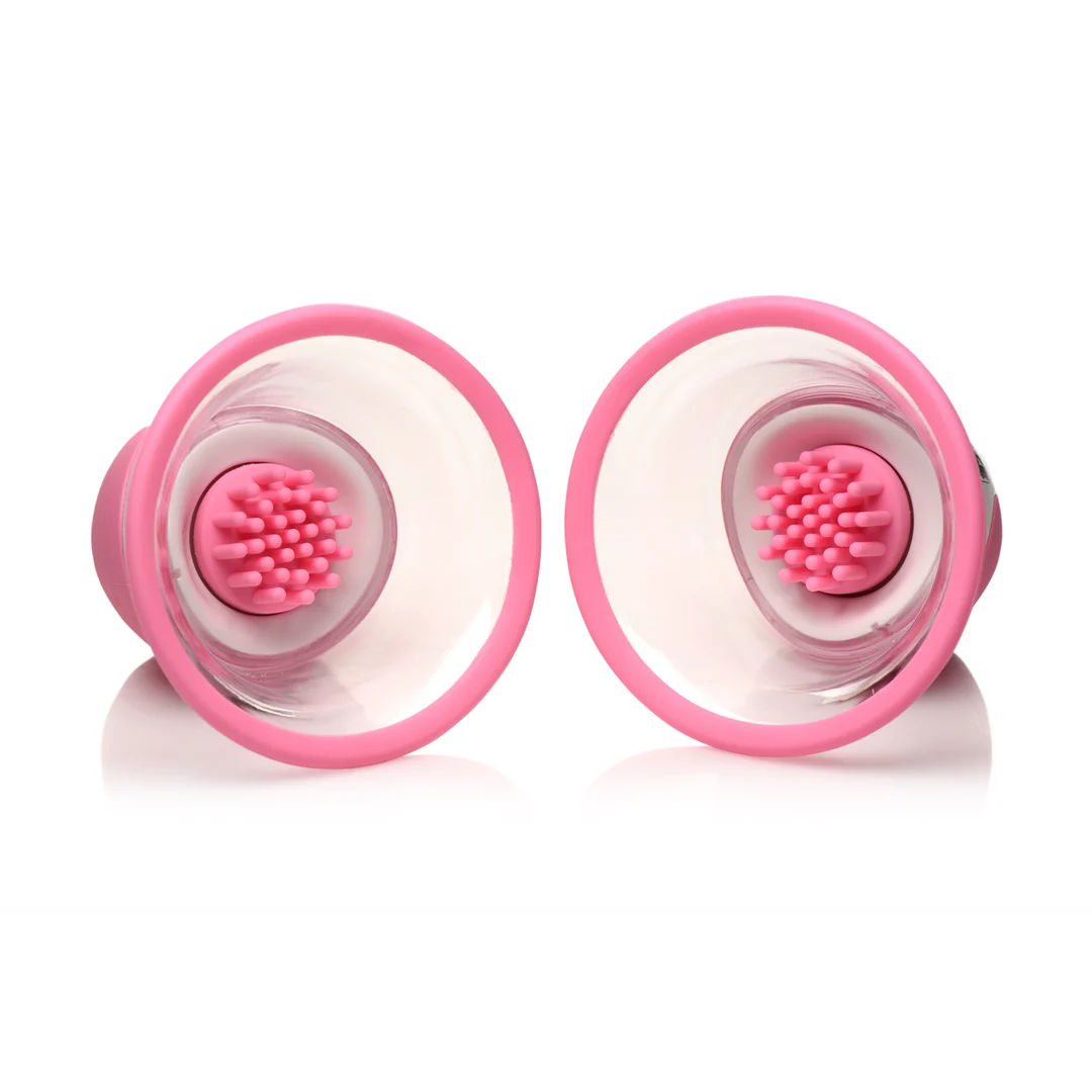 Tepelstimulator met 10 standen – Draaiende Siliconen Teatsuikers met 2 Bevestigingen - Afbeelding 3