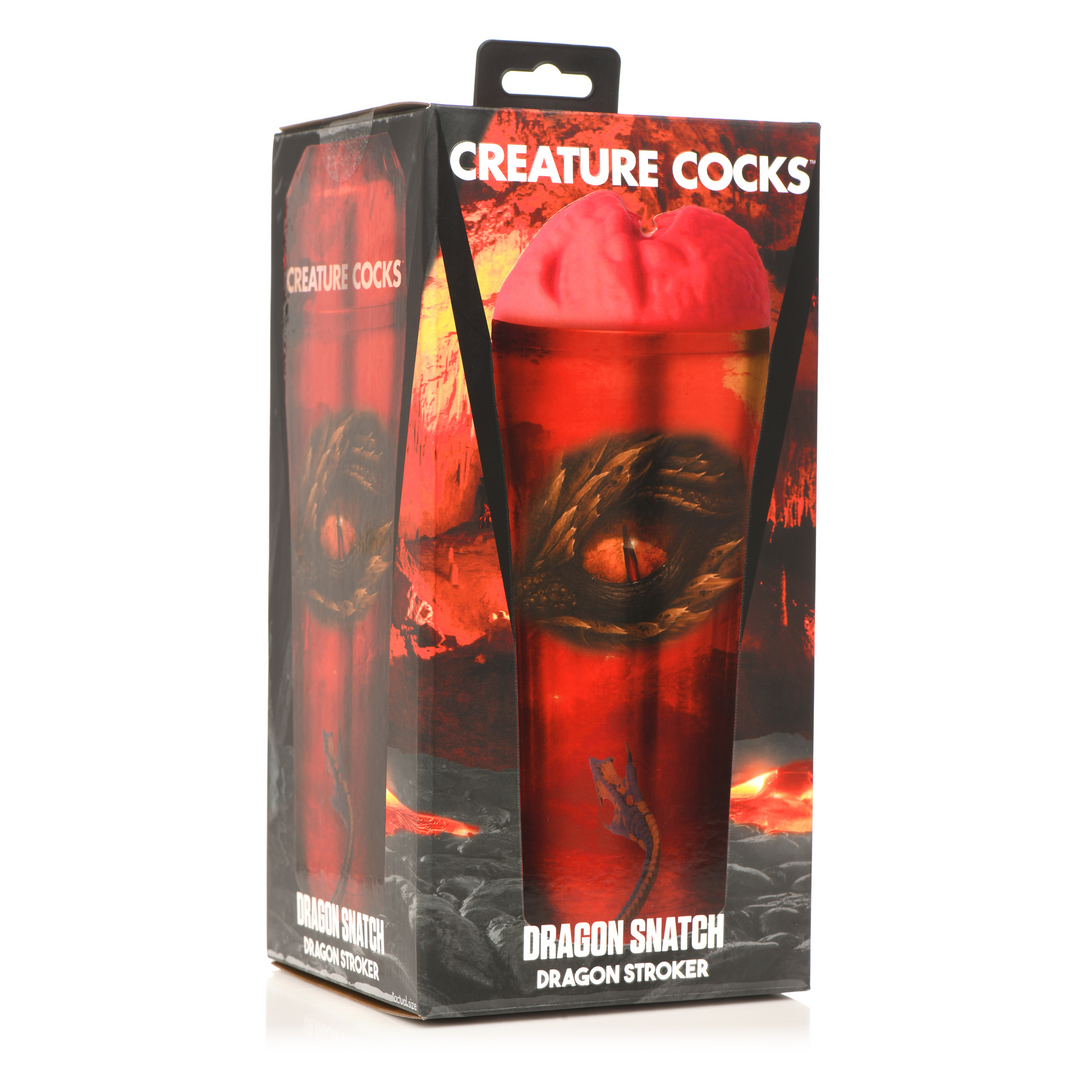 AH243-2 Pocket stroker met zuigfunctie – Dragon Stroker - Afbeelding 1