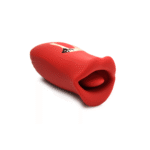 Clitoris vibrator met kussende tong – Rood XR Brands - Afbeelding 3