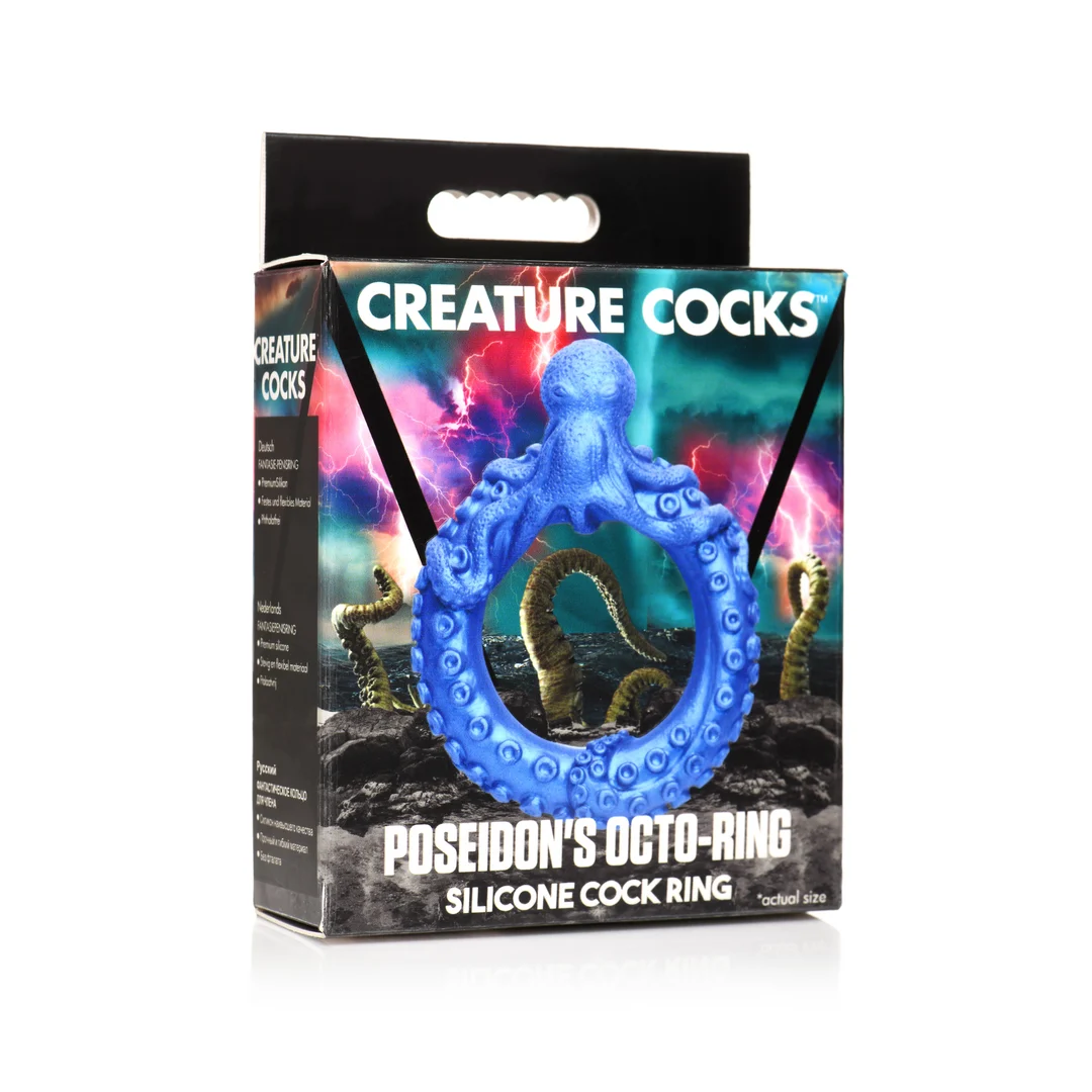 Poseidon's Octo Ring siliconen cockring