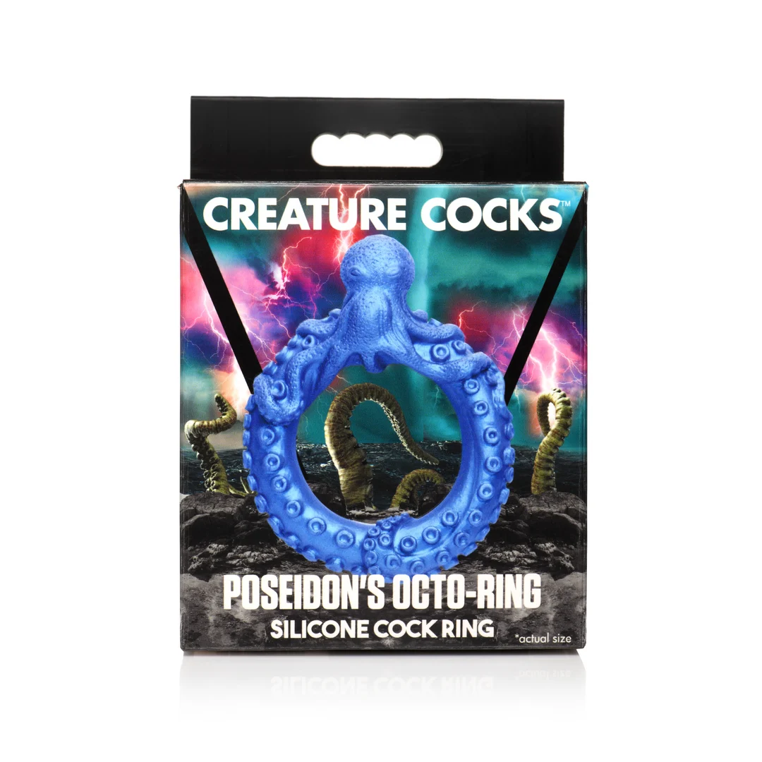Anneau pénien en silicone Poseidon's Octo Ring – Image 2