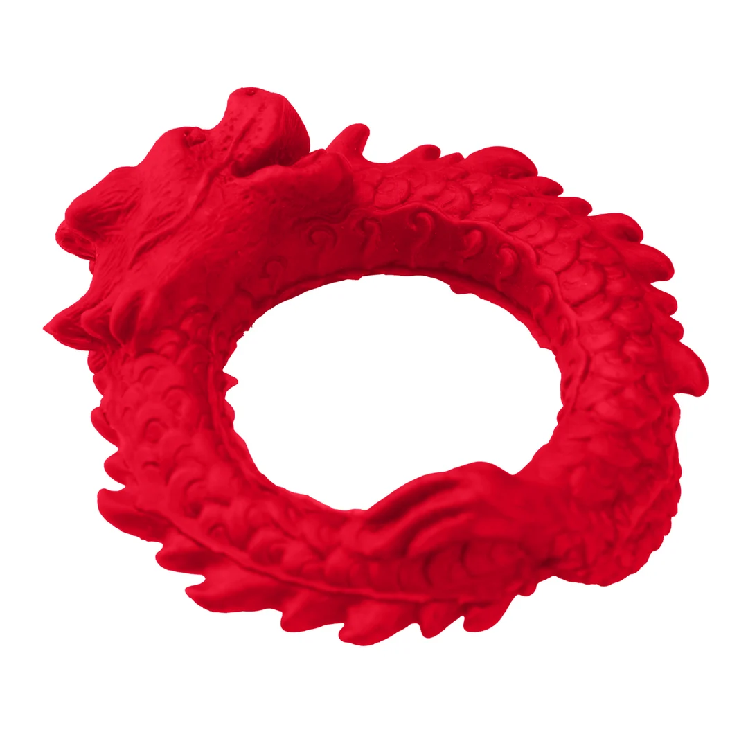 Anel peniano de silicone Rise of the Dragon, vermelho - Image 3