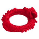 Cockring met super rekbaar silicone – Rood - Afbeelding 4