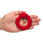 Cockring met super rekbaar silicone – Rood - Afbeelding 5