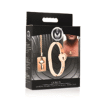 Bondage armband met vergrendeling en sleutelketting voor kinky looks – TOY