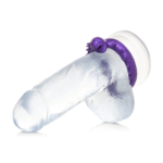 Cockring met rekbaar silicone – Paars - Afbeelding 6