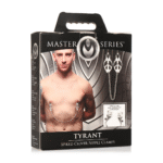 BDSM tepelklemmen met stevige grip – Tyrant Spiked Clover Tepelklemmen