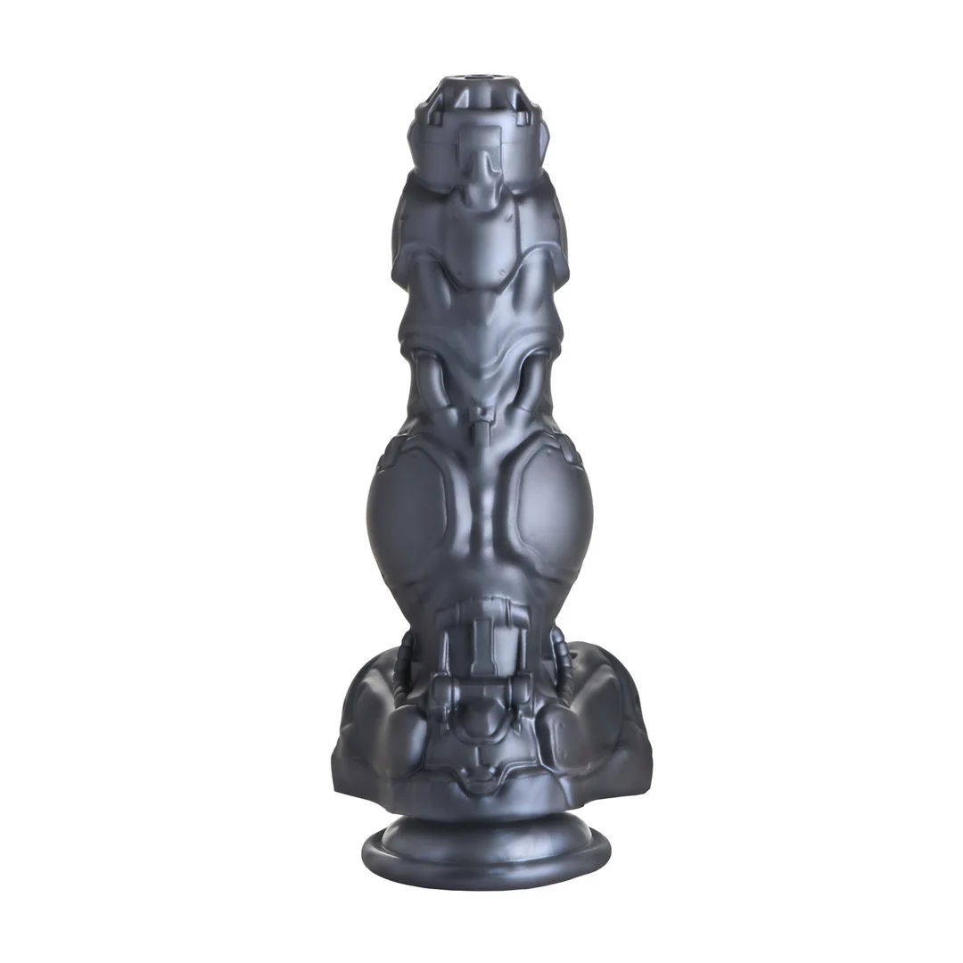 Cyborg Cock duwende en vibrerende dildo - Afbeelding 3