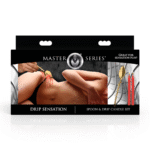 Massagekaars – Drip Sensation lepel & drip kaars set – ongeparfumeerd – 2 kaarsen - Afbeelding 2