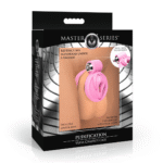 Chastity cage met vulva cap – Roze
