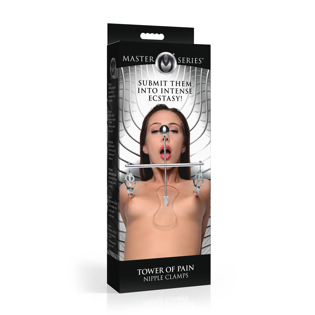 XR Brands Tower of Pain Nippelklemmen – Bild 1