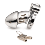 Chastity cage met verstelbare ring – Snap-On Chastity Cage - Afbeelding 3