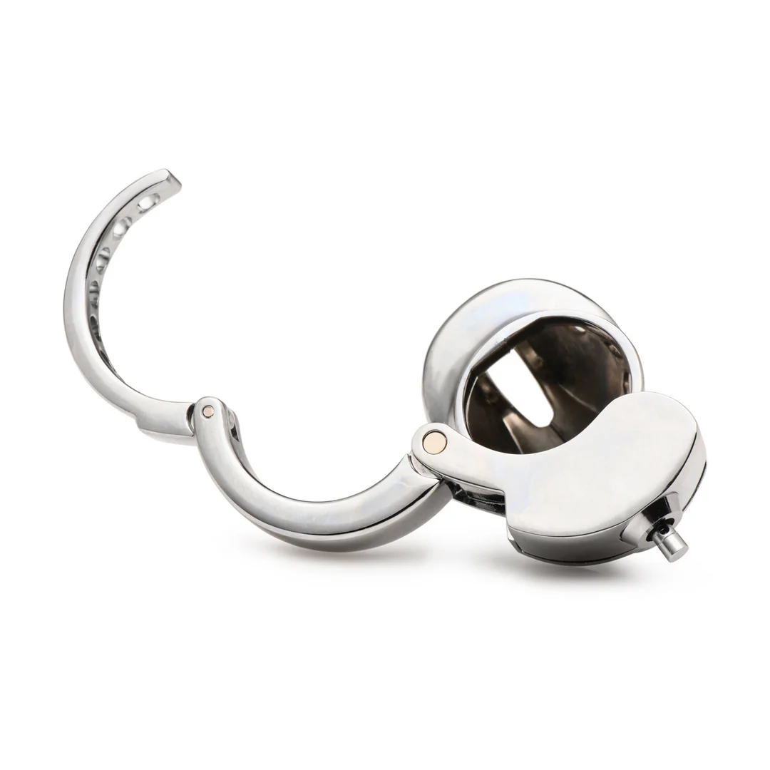 Chastity cage met verstelbare ring – Snap-On Chastity Cage - Afbeelding 4