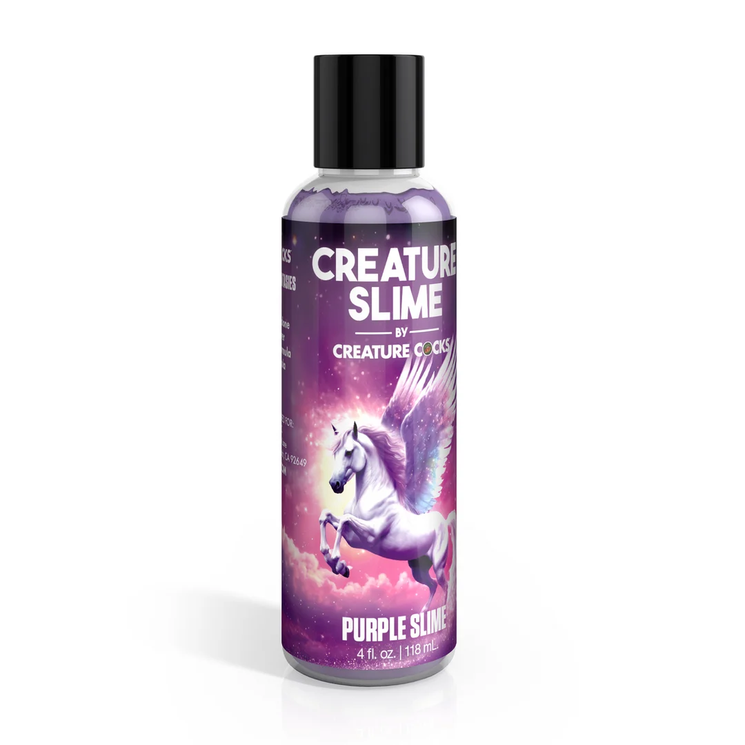 AH587-4OZ-5 Lubrifiant violet à base d’eau Creature Slime – Image 1