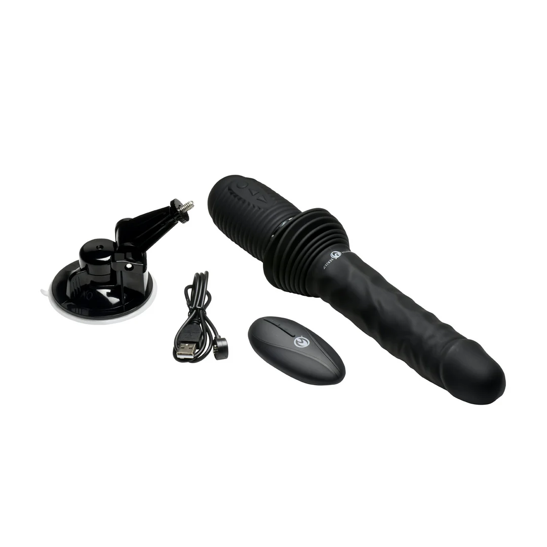 Ultimate Power Pounder vibrerende en duwende dildo - Afbeelding 3