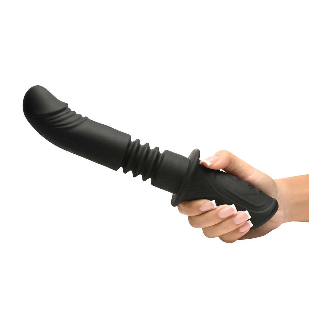 XR Brands Power Thrust duwende siliconen vibrator - Afbeelding 4