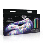 Glow Wax UV Blacklight Reactive Druipkaarsen – Set van 4 – Multicolor – XR Brands