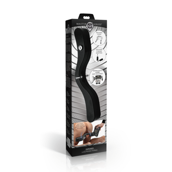 Exposed E Stim Holzhumbler schwarz