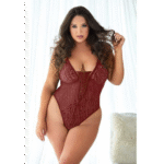 Kanten body met luipaarddetail voor verleidelijk curvy silhouet – Allure - Afbeelding 2