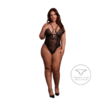 Kanten body met verstelbare schuivers voor curvy silhouet – Le Desir - Afbeelding 6