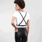 Bondage lingerie met cross cleavage voor edgy sexy looks – TOY - Afbeelding 2