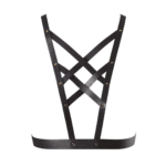 Bondage lingerie met cross cleavage voor edgy sexy looks – TOY - Afbeelding 3