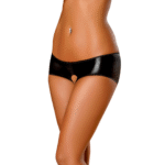 Open panty met split-back en satijnen strik voor verleidelijke look – Magic Silk - Afbeelding 3