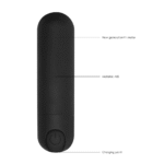bullet vibrator – USB oplaadbaar & 10 standen – Zwart Be Good Tonight by Shots - Afbeelding 6
