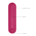 bullet vibrator – USB oplaadbaar & 10 standen – Zwart Be Good Tonight by Shots - Afbeelding 18