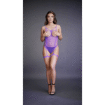 Bodystocking open kruis met strappy tie-dye vibe voor feest – Le Desir - Afbeelding 18