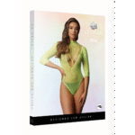 Netstof body met V-hals en korte mouwen voor sexy silhouet – Le Desir