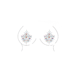 Bling nipple stickers met glamour voor sexy carnaval outfit & lingerie – Le Desir - Afbeelding 5