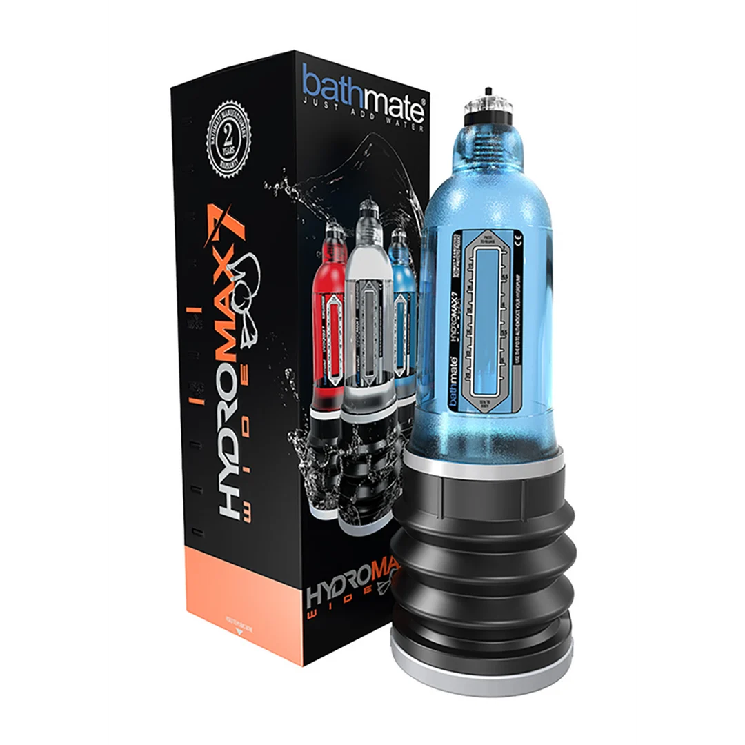 BM-HM7WB-AB-2 Penispomp met hydrotherapie β Wide Boy - Afbeelding 1