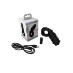 Vibrerende cockring met 3 snelheden – Zwart