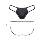 Wetlook jockstrap met Big-Boss effect voor krachtige look – SexyPlus - Afbeelding 4