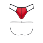 Wetlook heren jockstrap met Big-Boss effect voor extra profiel – LIN - Afbeelding 4