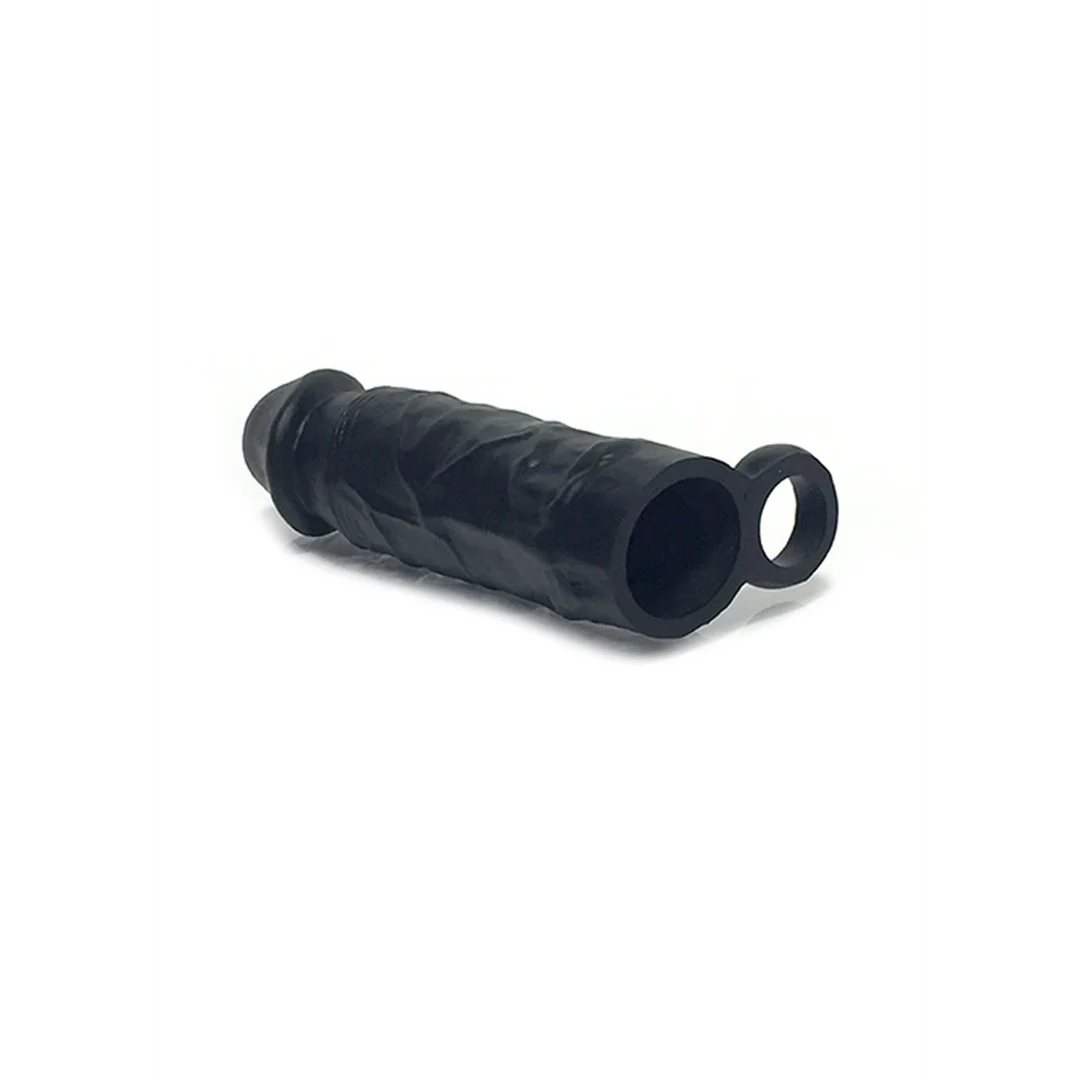 Penis sleeve met zachte silicone – Cock Extender - Afbeelding 3