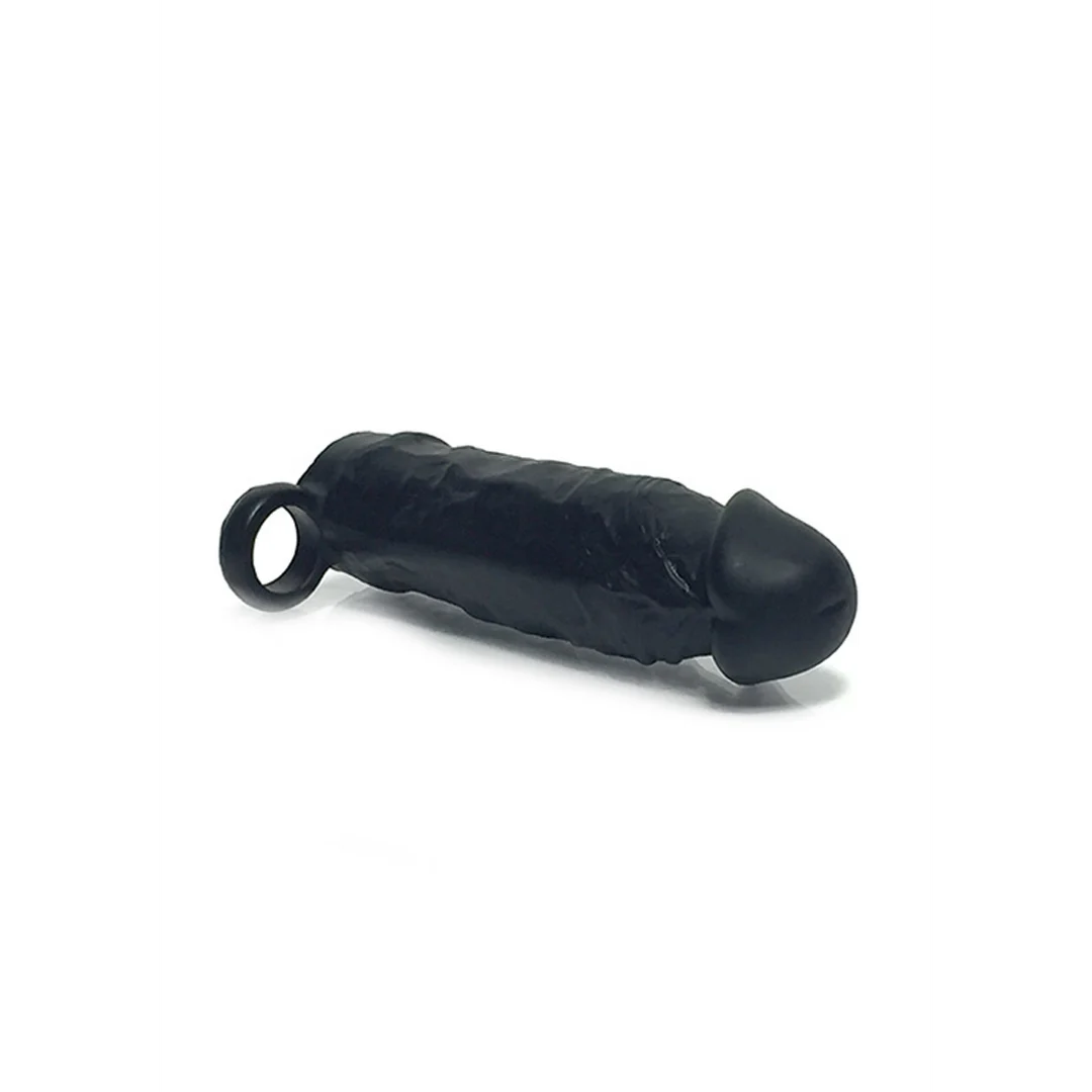 Penis sleeve met zachte silicone – Cock Extender - Afbeelding 5