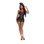 Roleplay lingerie met speelse cut-outs voor verleidelijk silhouet – Magic Silk - Afbeelding 4