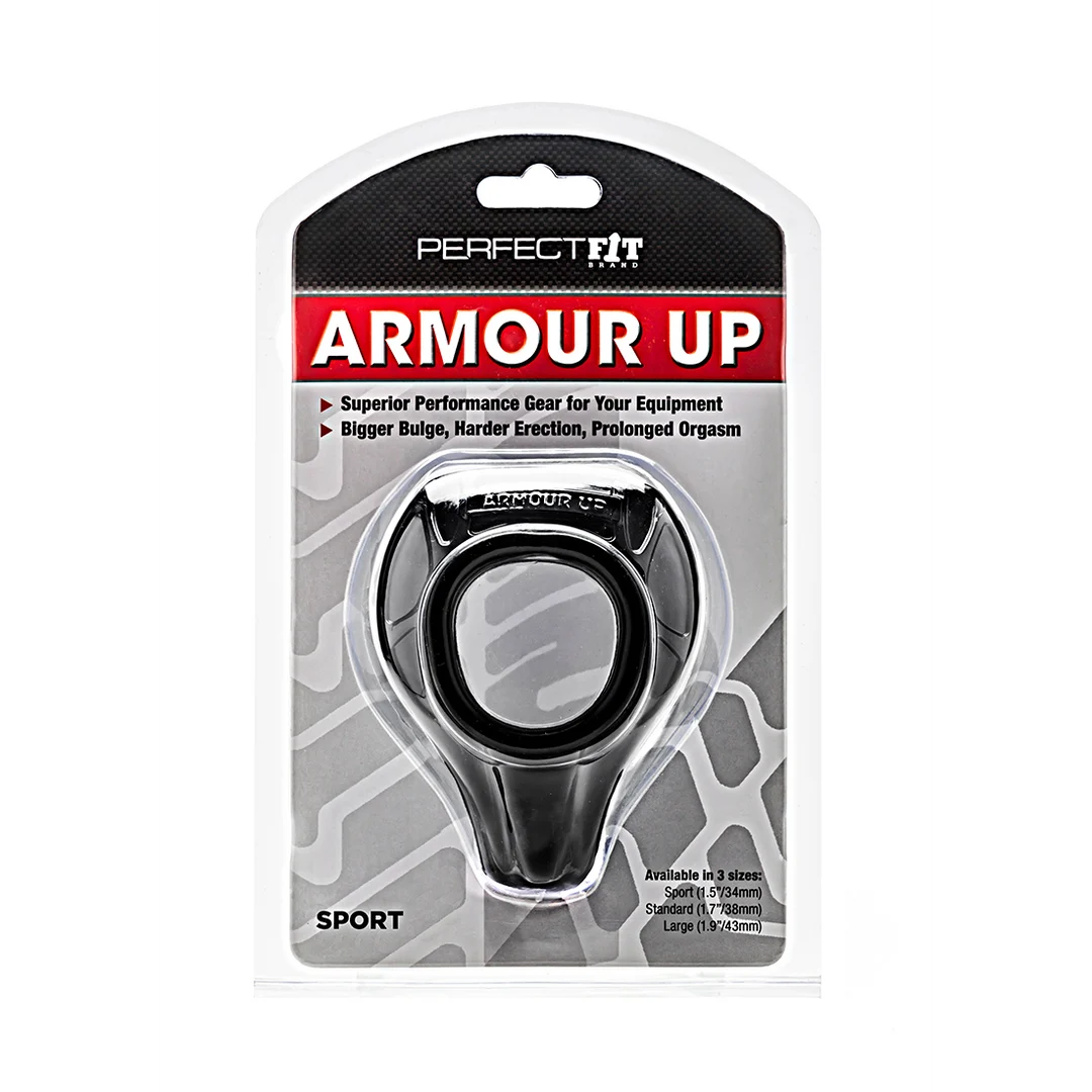 Armor Up plastic cockring - Afbeelding 1