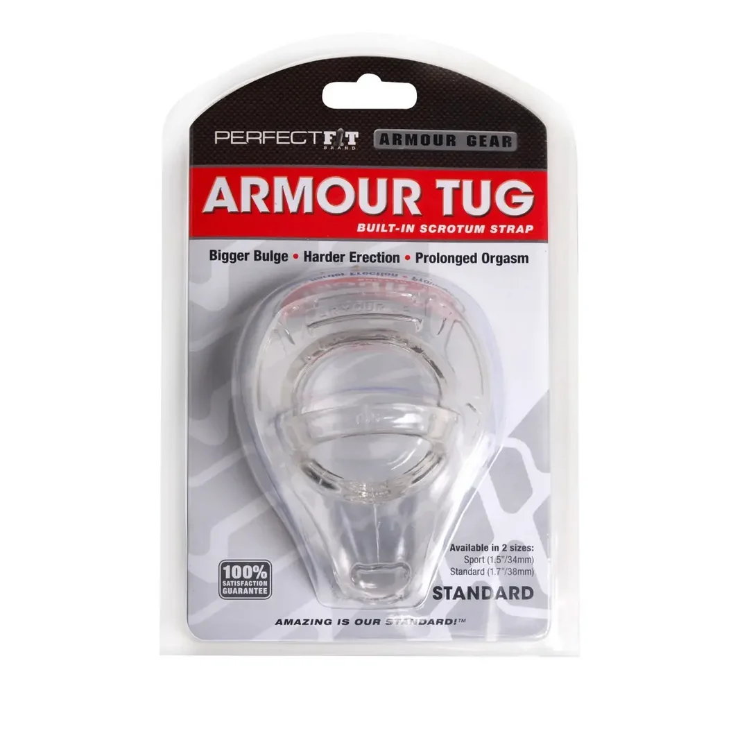 CA-10C-2 PerfectFitBrand Armor Tug Penisring mit Hodenband – Bild 1