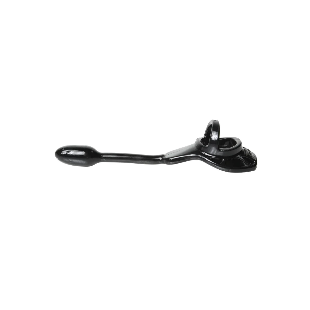 Cockring Armor Tug Lock avec sangle pour les testicules et plug anal – Image 2