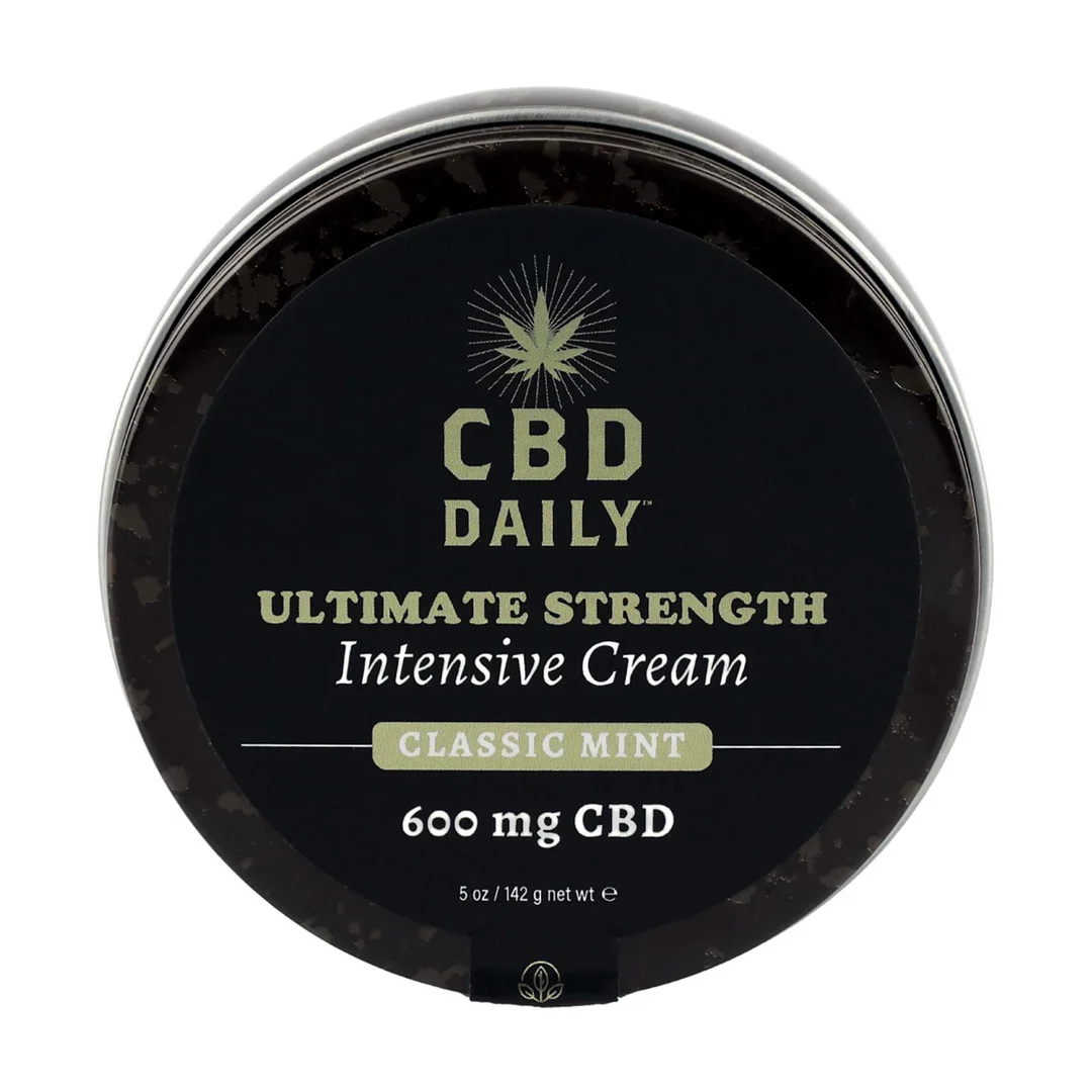 CBD crème voor plaatselijk gebruik – Ultimate Strength Classic Mint – CBD Daily - Afbeelding 1