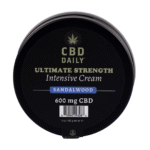 Verzorgende crème met CBD Sandalwood 5 oz / 142 g - Ultimate Strength Intensive Cream - CBD Daily