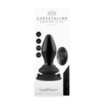 vibrator – 10 standen – zwart glas Chrystalino by Shots - Afbeelding 2