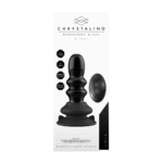 vibrator – 10 standen & met afstandsbediening – Chrystalino zwart Chrystalino by Shots - Afbeelding 2