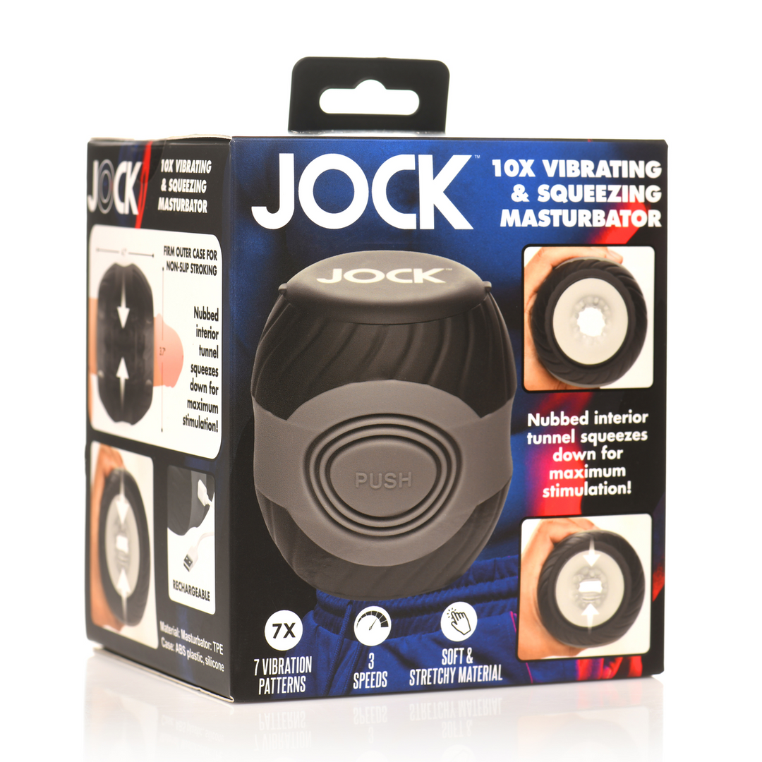 CN-09-0946-00-2 Vibrerende masturbator met 10 standen – Zwart - Afbeelding 1